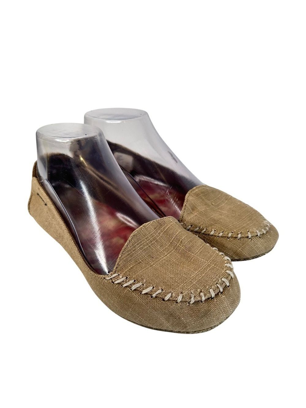Cushe Boho Lamu Sand Tan Loafers Slip On Moccasin Flats Comfort Casual Womens 6